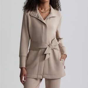 Varley Tan Trench Coat